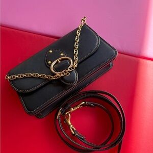Elegant Black Chain Strap Women's Bag